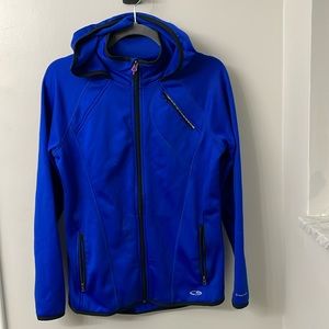 Champion zip up running jacket size small